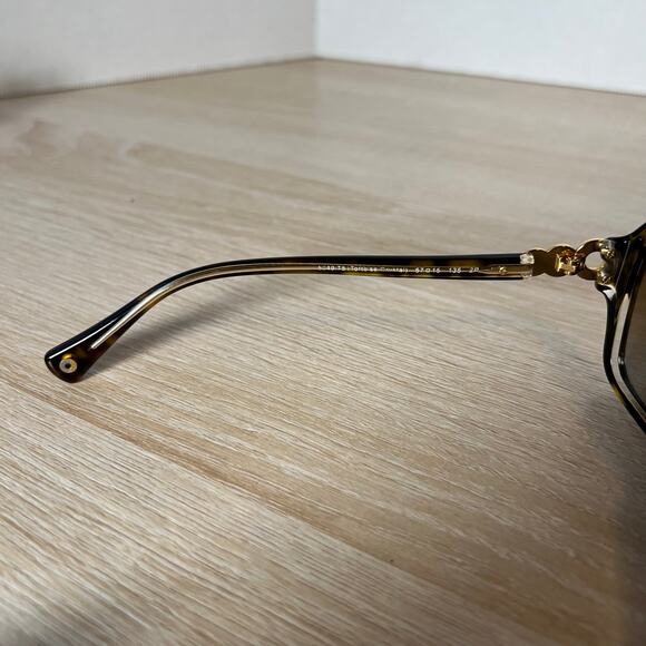 Coach HC8009 (L020 Frances) 5049/T5 READ DESC Sunglasses Tortoise 57-15-135 main image 4